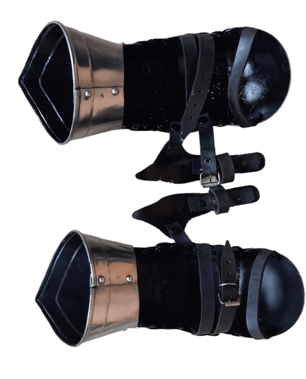 Medieval-Armor-Knight-Steel-Gauntlets