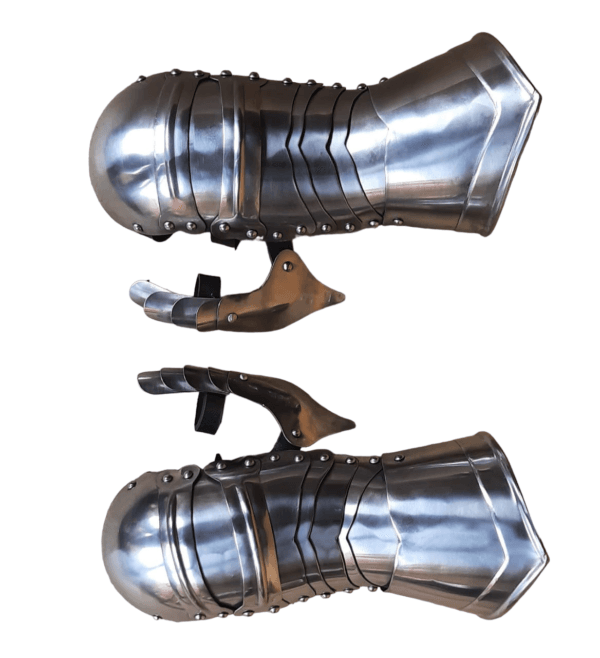 Medieval-Armor-Knight-Steel-Gauntlets