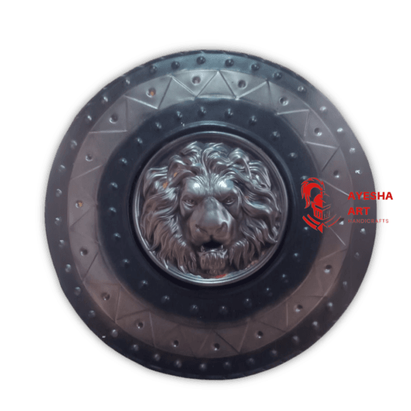 Medieval Lion Face Shield