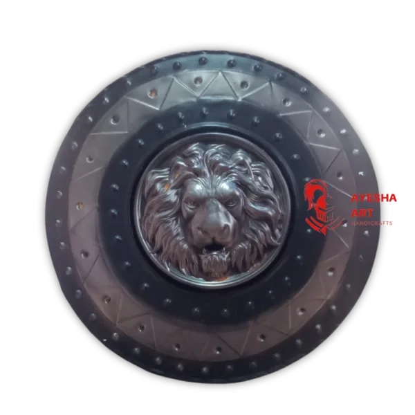 Medieval Lion Face Shield